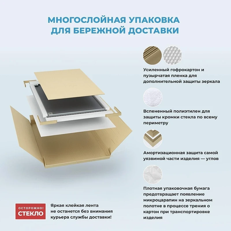 Зеркало Wellsee 7 Rays' Spectrum 50 172201890-172201900 с подсветкой цвет Черный матовый с сенсорным выключателем