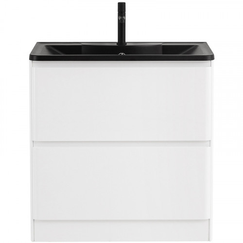 Тумба под раковину BelBagno 80 ALBANO-800-2C-PIA-BL Bianco Lucido МДФ / ЛДСП
