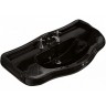 Раковина Kerasan Retro 100 105004 nero*1 Черная блестящая фарфор подвесная