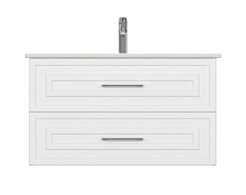 Тумба под раковину Cersanit Classic 80 69090 подвесная цвет Белый матовый