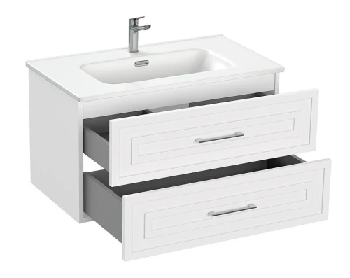 Тумба под раковину Cersanit Classic 80 69090 подвесная цвет Белый матовый