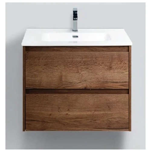 Тумба под раковину BelBagno Kraft 60 KRAFT-600-2C-SO-RT подвесная Rovere Tabacco МДФ / ЛДСП