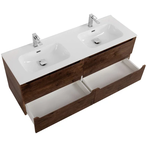 Тумба под раковину BelBagno Etna 140 ETNA-1400-4C-SO-2-RW подвесная Rovere Moro МДФ / ЛДСП