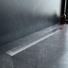 Душевой лоток AM.PM PrimeFlow 80 W02SC-P11-080-01SB с решеткой Хром матовый Cut Gradient