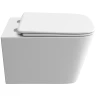 Унитаз BelBagno Due-Tor BB5171CH-TOR/SC подвесной с сиденьем Микролифт фаянс подвесной