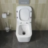 Унитаз BelBagno Due-Tor BB5171CH-TOR/SC подвесной с сиденьем Микролифт фаянс подвесной