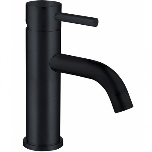 Смеситель для раковины Abber Wasser Kreis AF8110B Черный матовый латунь