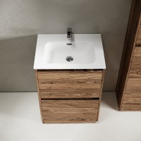Тумба под раковину Sancos Libra Floor 60 LB60FECH Дуб чарльстон МДФ / ЛДСП