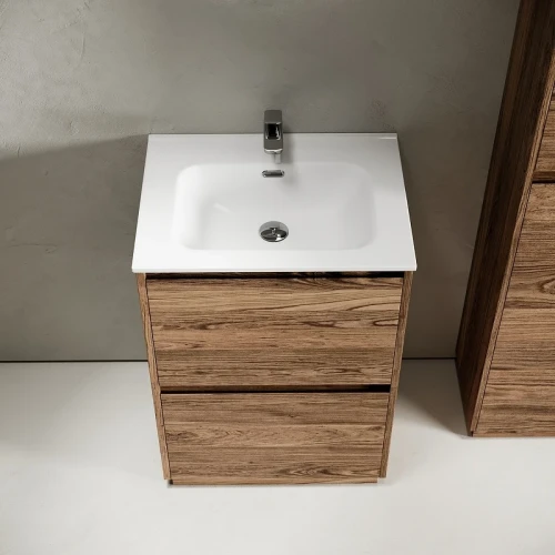Тумба под раковину Sancos Libra Floor 60 LB60FECH Дуб чарльстон МДФ / ЛДСП