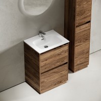 Тумба под раковину Sancos Libra Floor 60 LB60FECH Дуб чарльстон МДФ / ЛДСП