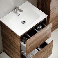 Тумба под раковину Sancos Libra Floor 60 LB60FECH Дуб чарльстон МДФ / ЛДСП