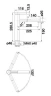 Смеситель для кухни Blanco Linee-S 518438 Антрацит Хром