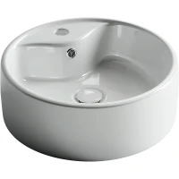 Раковина Ceramicanova Element 40 CN5027 Белая фарфор накладная