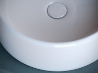 Раковина Ceramicanova Element 40 CN5027 Белая фарфор накладная