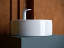 Раковина Ceramicanova Element 40 CN5027 Белая фарфор накладная