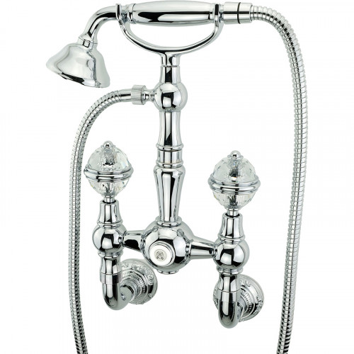 Смеситель для душа Migliore Cristalia 18587 Хром латунь на стену