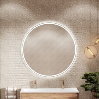 Зеркало Sancos Bella 120 BE1200 с подсветкой с сенсорным выключателем и диммером стекло