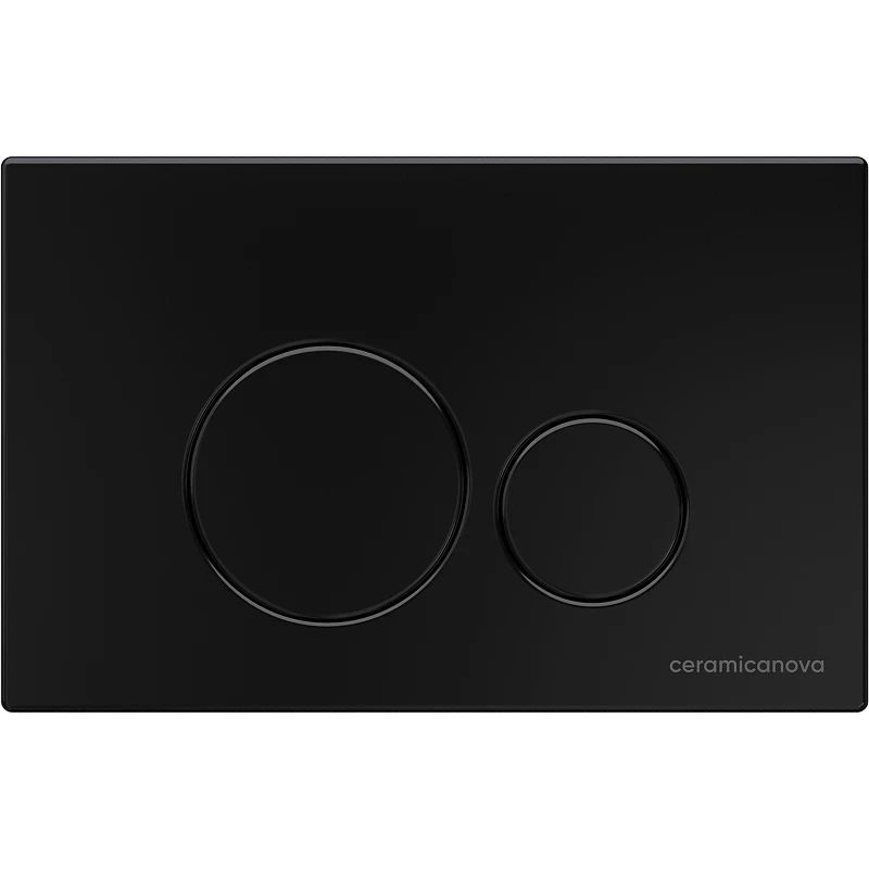 Комплект унитаза с инсталляцией Ceramicanova Play CN3001_1001B_1000 с сиденьем Микролифт и Черной матовой клавишей смыва фаянс подвесной