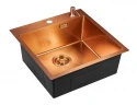 Кухонная мойка Emar PVD 50 EMB-117A PVD цвет Nano Coppery