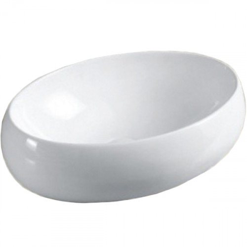 Раковина-чаша CeramaLux 48 9030В Белая фаянс накладная