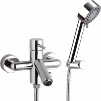 Смеситель для ванны Remer Minimal NR022 Хром латунь на стену