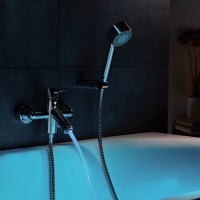 Смеситель для ванны Remer Minimal NR022 Хром латунь на стену