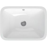 Раковина Berges Ego 55 181006 Белая глянцевая фарфор встраиваемый