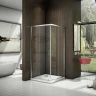 Душевой уголок Good Door Neo CR-100-C-CH 100х100 профиль Хром стекло прозрачное