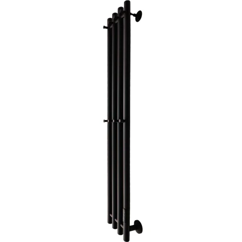 Электрический полотенцесушитель Маргроид Inaro 1200x180 Inaro-12018-1049-9005R правый Черный матовый нержавеющая сталь