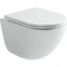 Унитаз с инсталляцией Ceramicanova Vogue CN4008T + Tece Profil 9400412 с сиденьем Микролифт и клавишей смыва Хром глянцевый