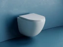 Унитаз с инсталляцией Ceramicanova Vogue CN4008T + Tece Profil 9400412 с сиденьем Микролифт и клавишей смыва Хром глянцевый