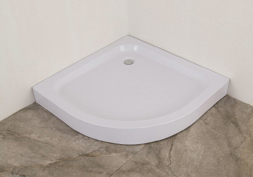 Акриловый поддон Agger A01-080TCR/T 80x80 с антискользящим покрытием