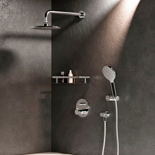 Душевая система AM.PM X-Joy FT85A1RH10 с термостатом Хром латунь встраиваемый