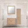 Зеркало ASB-Woodline Толедо 85 11197 Капучино массив дерева, стекло