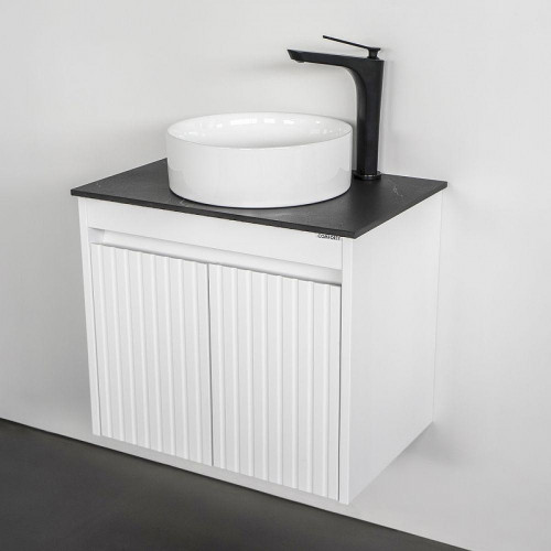 Тумба с раковиной Comforty Двина 60 00-00019069 подвесная цвет Белый матовый