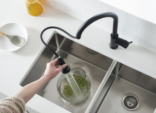 Смеситель для кухни Timo Saona 2316/03FL Черный