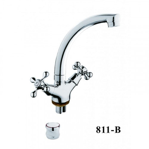 Смеситель для кухни D-Lin D153811-B цвет  Хром