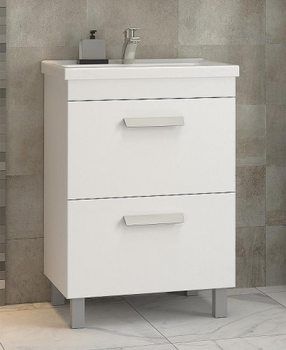 Тумба под раковину Vigo Nova 60 tn.NOV.MIR.60.2Y Белая