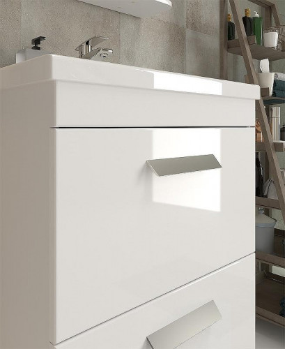 Тумба под раковину Vigo Nova 60 tn.NOV.MIR.60.2Y Белая