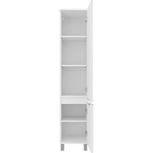 Шкаф пенал Brevita Enfida 35 R ENF-05035-010P Белый матовый МДФ / ЛДСП