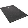 Душевой поддон из искусственного камня Jacob Delafon Tolbiac 120x90 E6D332RU-NGM Черный матовый