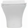 Унитаз Ceruttispa Vettore Aria MW CT9242 подвесной Белый матовый с сиденьем Микролифт фарфор подвесной