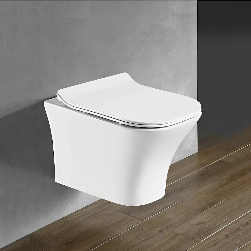 Унитаз Ceruttispa Vettore Aria MW CT9242 подвесной Белый матовый с сиденьем Микролифт фарфор подвесной