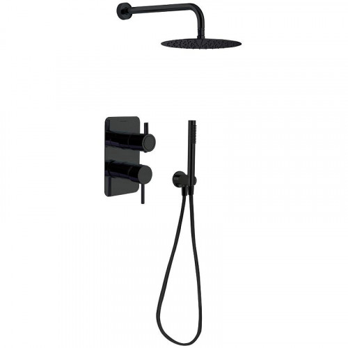 Душевая система Ramonsoler Odisea K3915121NM Черная матовая