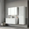 Тумба с раковиной Orka Likya 65 5002494 подвесная цвет Белый матовый