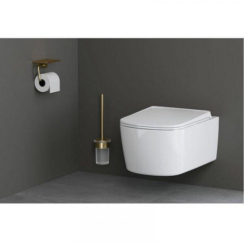 Унитаз Kludi Resa S 27WCSET53 подвесной цвет Белый матовый с сиденьем Микролифт