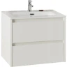 Тумба под раковину BelBagno KRAFT 39-600/390-2C-SO-BO подвесная Bianco Opaco МДФ / ЛДСП