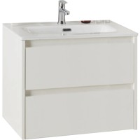 Тумба под раковину BelBagno KRAFT 39-600/390-2C-SO-BO подвесная Bianco Opaco МДФ / ЛДСП