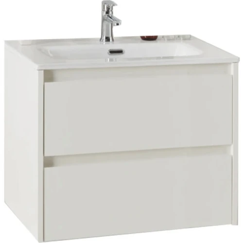 Тумба под раковину BelBagno KRAFT 39-600/390-2C-SO-BO подвесная Bianco Opaco МДФ / ЛДСП