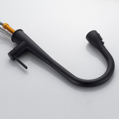 Смеситель для кухни Shevanik S363H цвет Черный